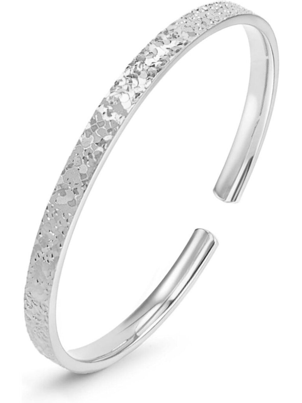 Elegant 18K Gold Plated Adjustable Bangle Bracelets for Women - Thin Cuff